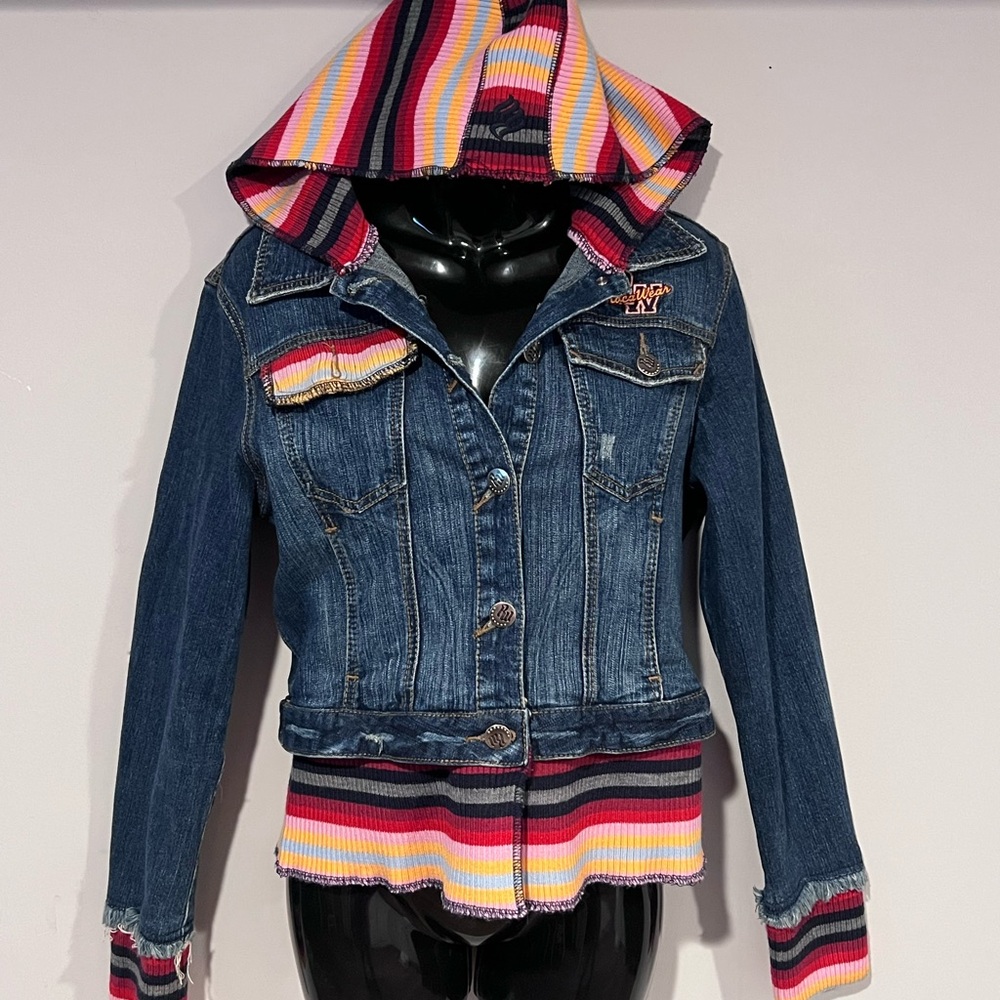 Rocawear Y2K Denim Jacket Size Large
